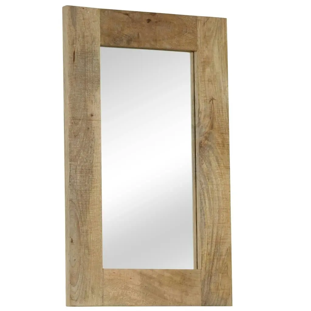 Mirror Solid Mango Wood 50x80 cm 246302