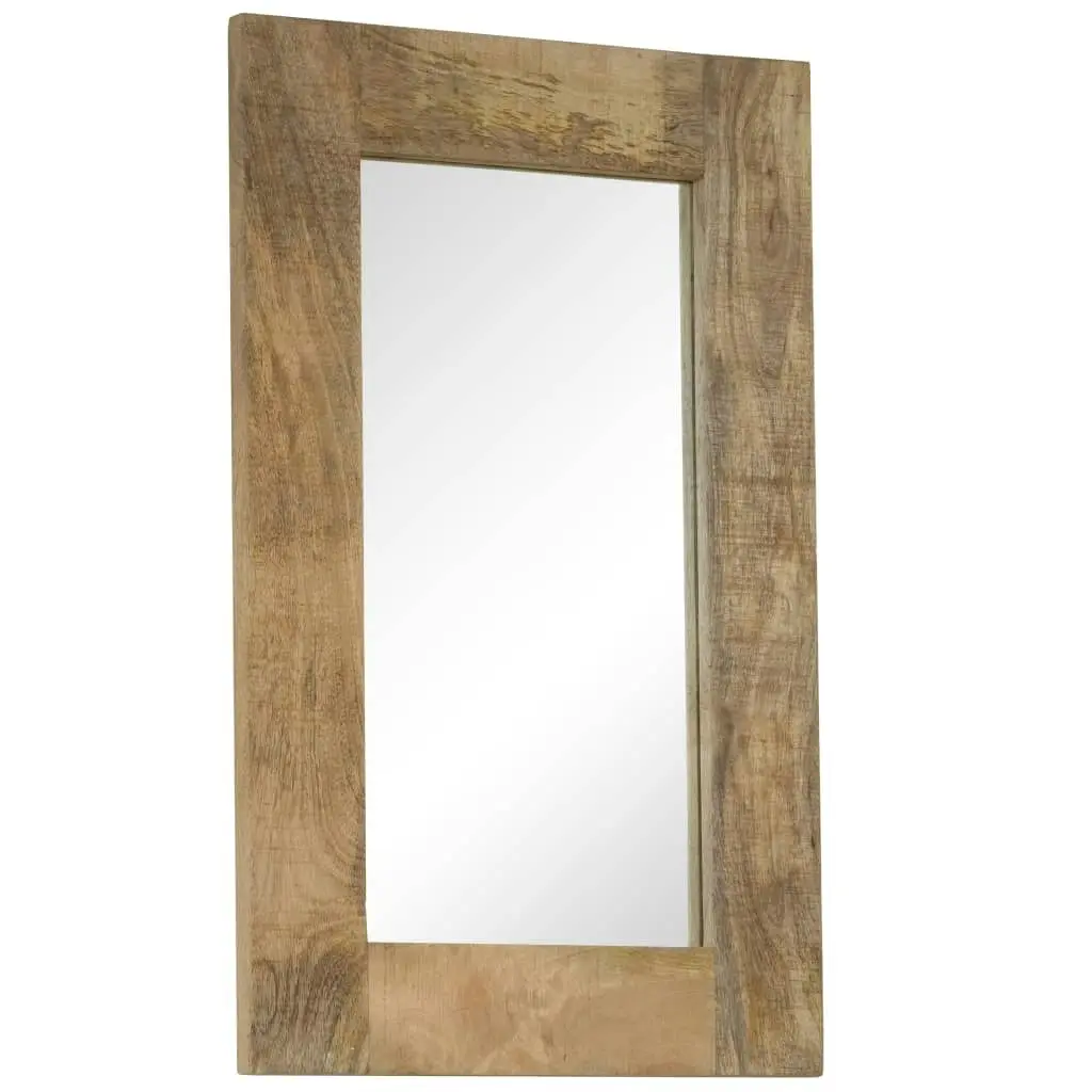 Mirror Solid Mango Wood 50x80 cm 246302