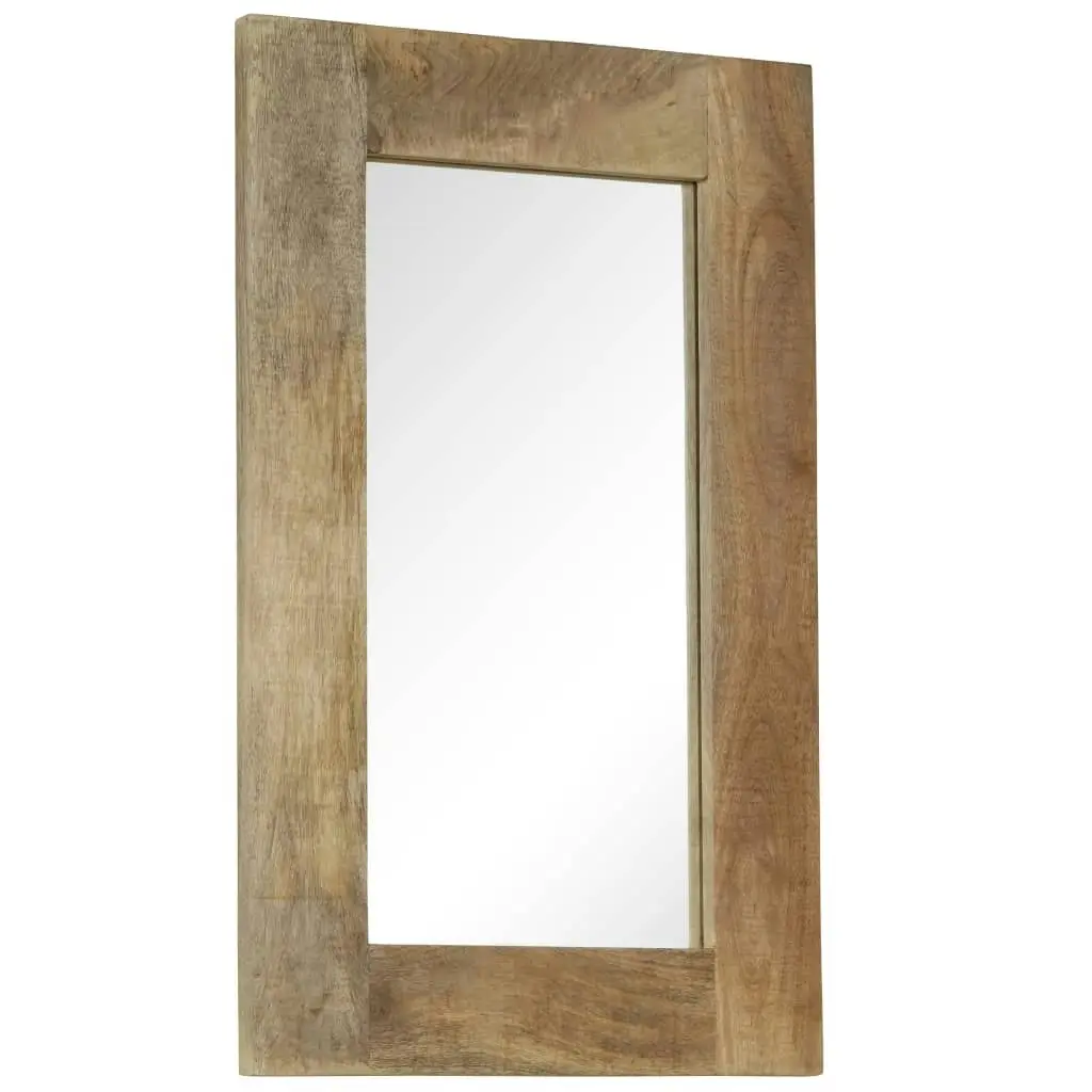 Mirror Solid Mango Wood 50x80 cm 246302