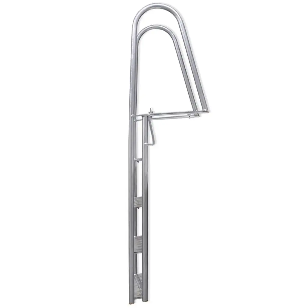 4-Step Dock/Pool Ladder Aluminium 167 cm 91197