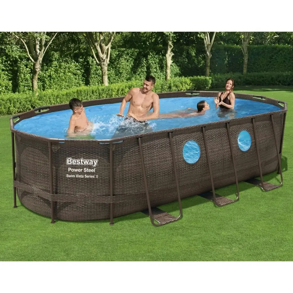 Bestway Power Steel Swimming Pool Set 549x274x122cm 92931