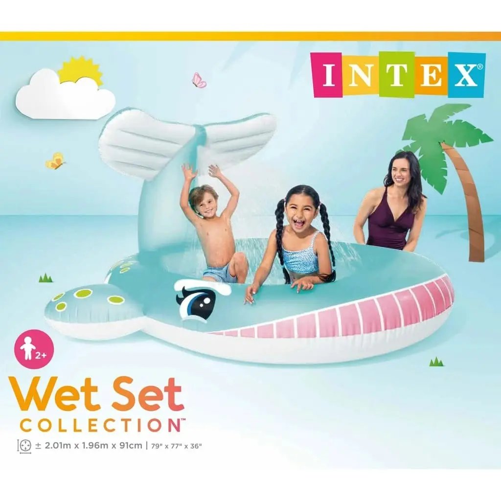 Intex Whale Spray Pool 201x196x91 cm 92532