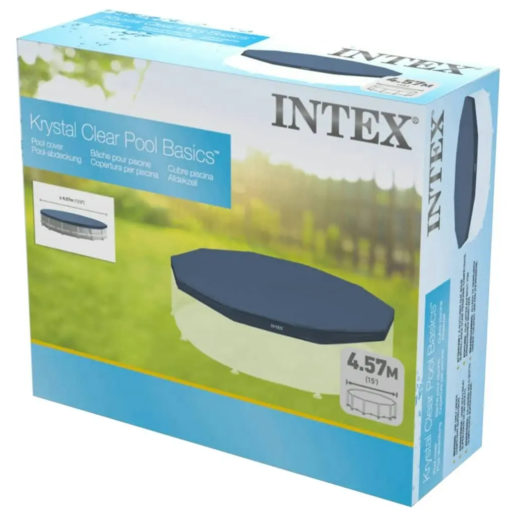 Intex Pool Cover Round 457 cm 28032 91511