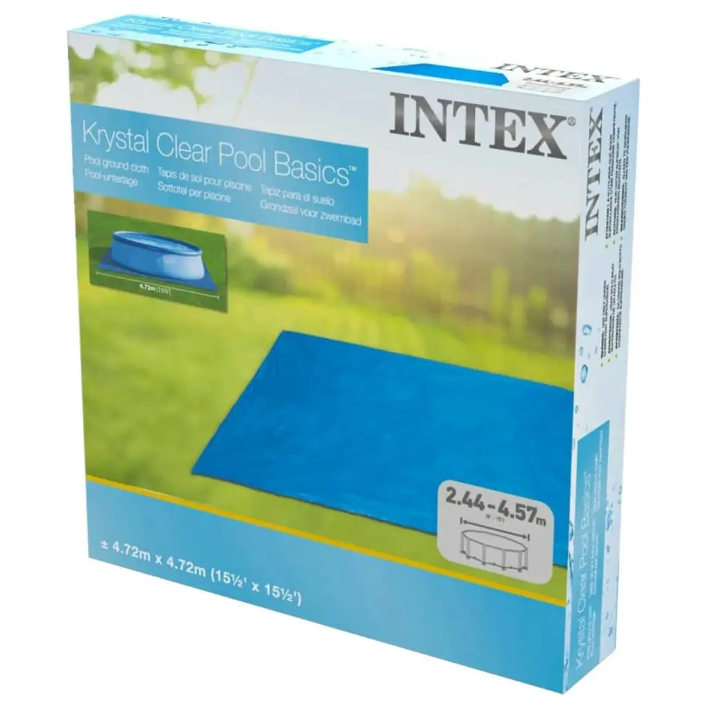 Intex Pool Ground Cloth Square 472x472 cm 28048 91517