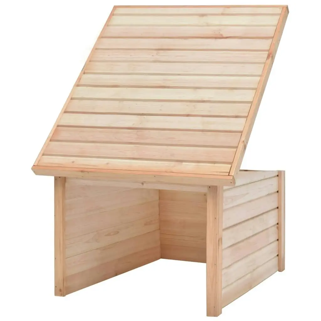 Lawn Mower Garage 92x104x59.5 cm Solid Pine Wood 19 mm 45442