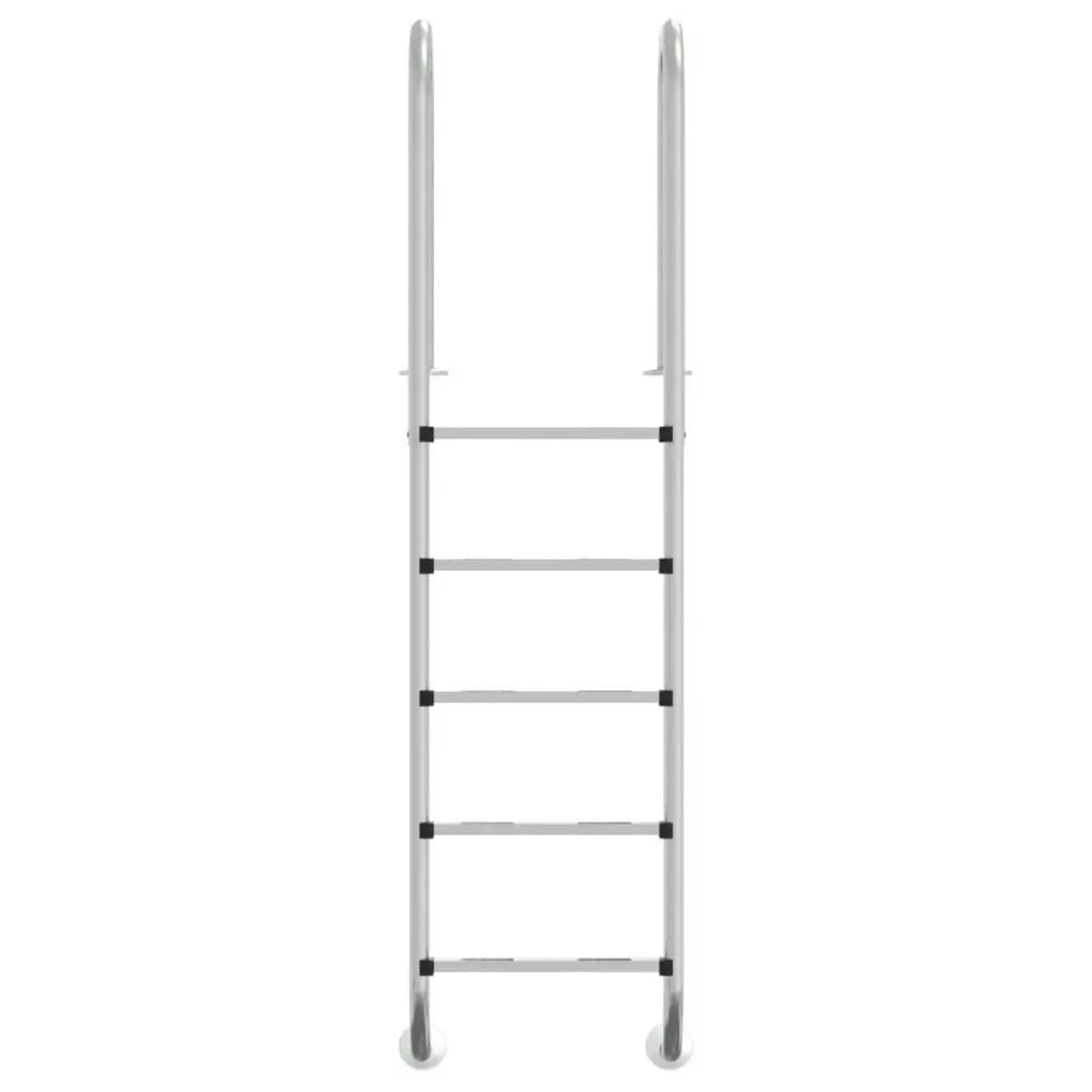 Pool Ladder 54x38x211 cm 304 Stainless Steel 93460