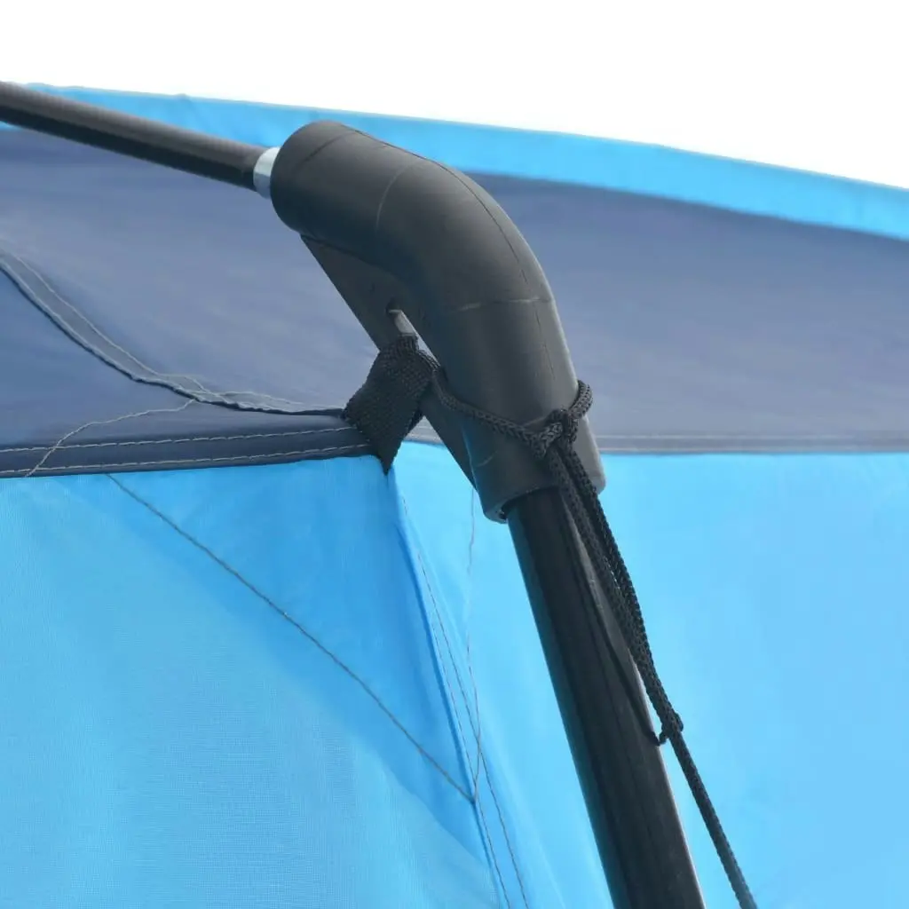 Pool Tent Fabric 500x433x250 cm Blue 91574