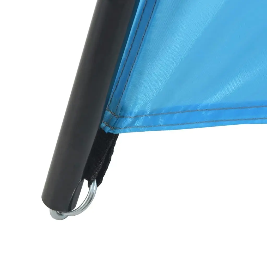 Pool Tent Fabric 500x433x250 cm Blue 91574