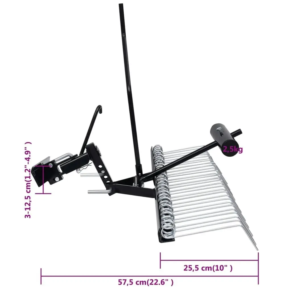 Scarifier for Ride-on Mower 109 cm 154454