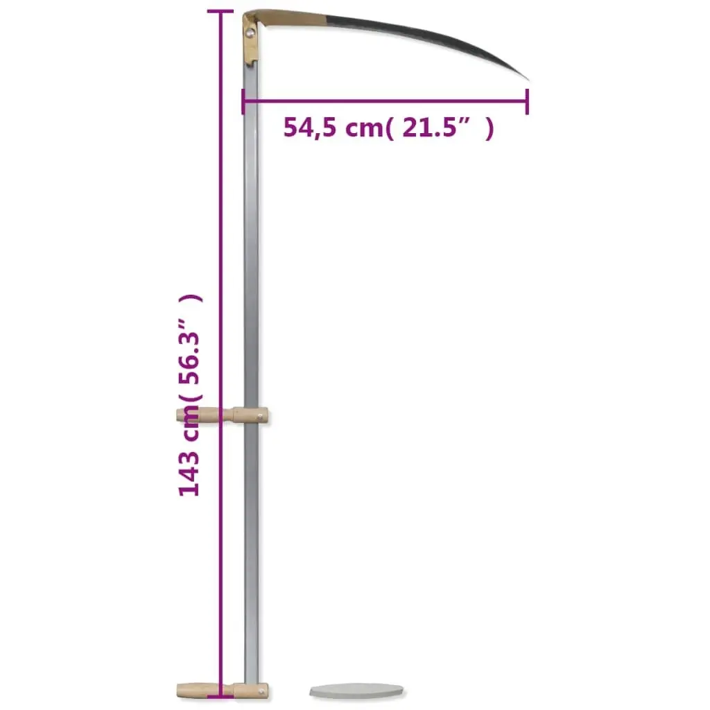 Scythe with Grinding Stone 143 cm 90637