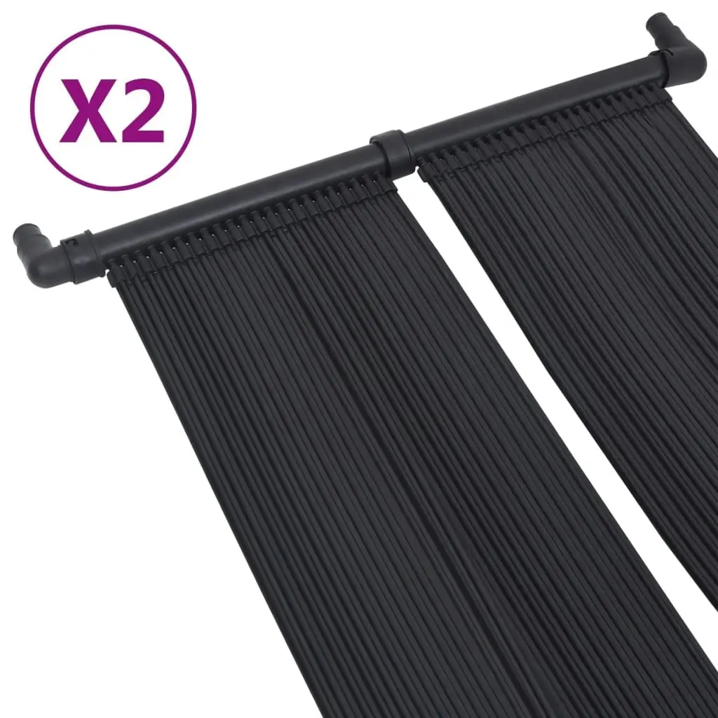 Solar Pool Heater Panel 2 pcs 80x310 cm 3079661