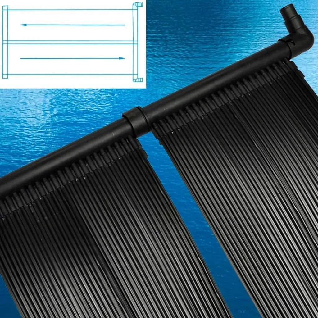 Solar Pool Heater Panel 4 pcs 80x620 cm 3079659