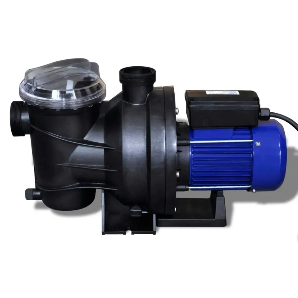 Swimming Pool Pump Electric 1200W Blue 90467