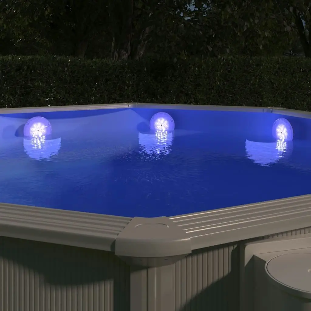 Submersible Floating Pool LED Lamp Remote Control Multi-colour 92297