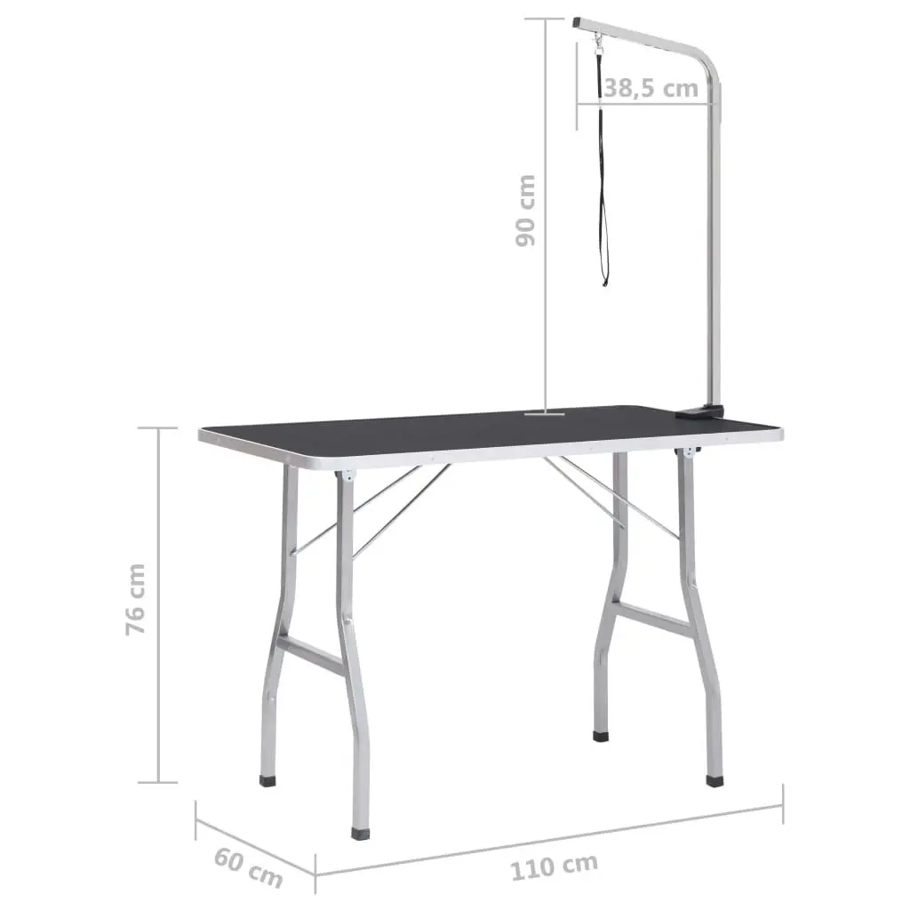 Adjustable Dog Grooming Table with 1 Loop 171065