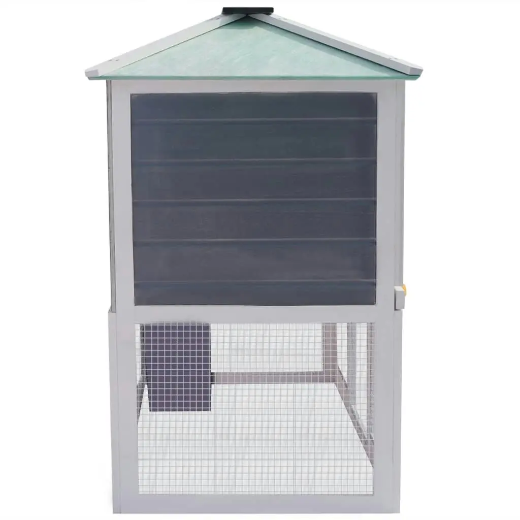 Animal Rabbit Cage Double Floor Wood 170344