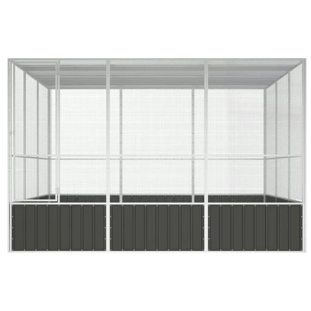 Bird Cage Anthracite 302.5x324.5x211.5 cm Galvanised Steel 171550