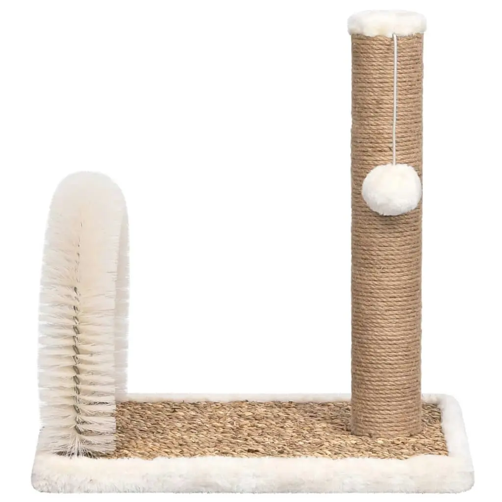 Cat Tree with Arch Grooming Brush and Scratch Post 170971