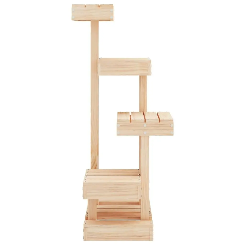 Cat Tree 45.5x49x103 cm Solid Wood Pine 824648