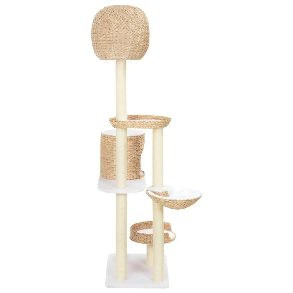 Cat Tree with Sisal Scratching Post Seagrass 170734