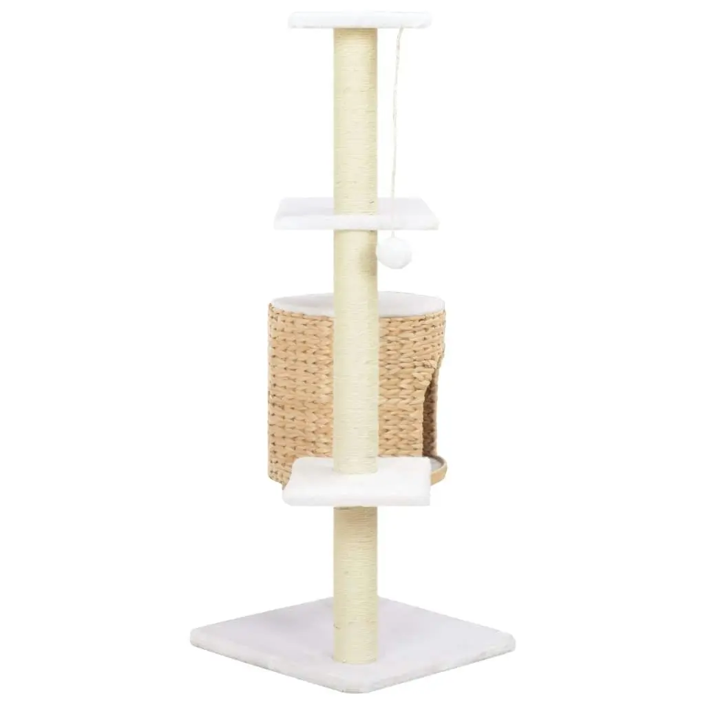 Cat Tree with Sisal Scratching Post Seagrass 170733