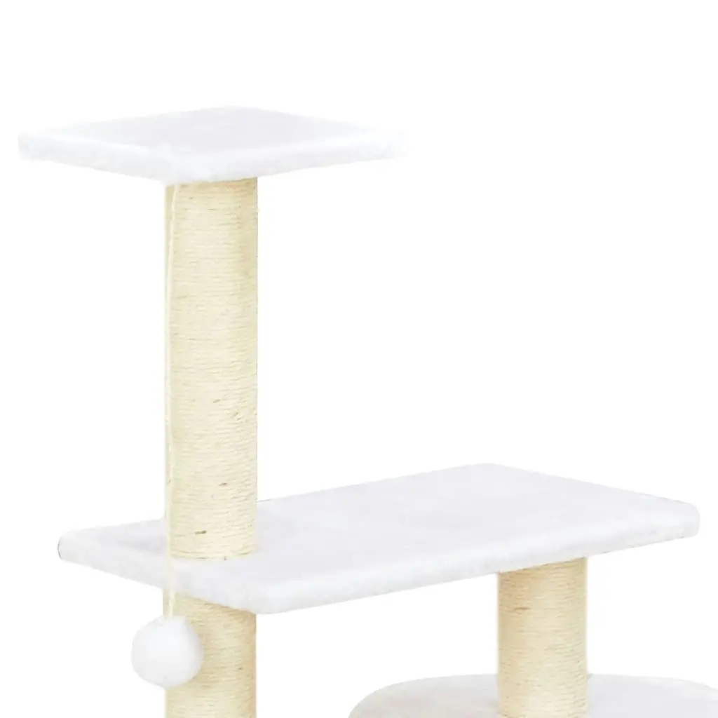 Cat Tree with Sisal Scratching Post Seagrass 170733