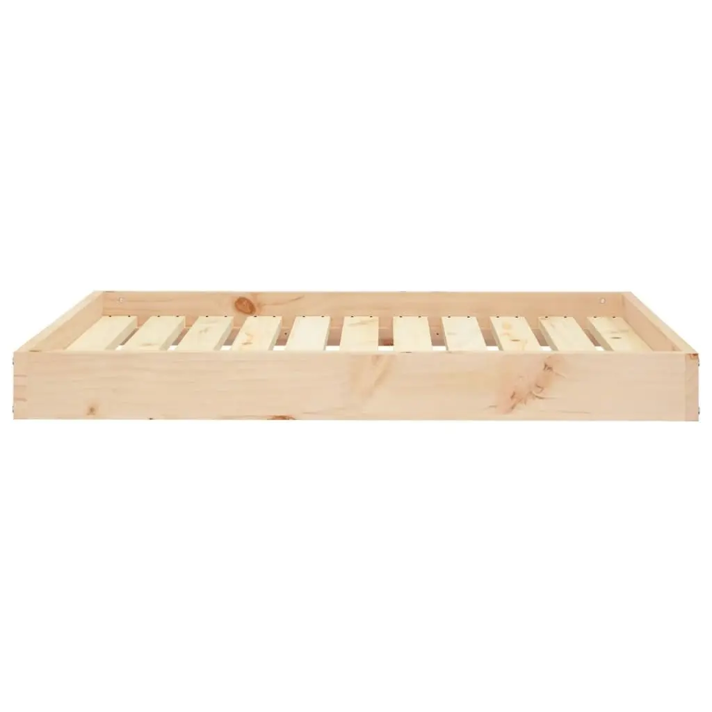 Dog Bed 91.5x64x9 cm Solid Wood Pine 820861