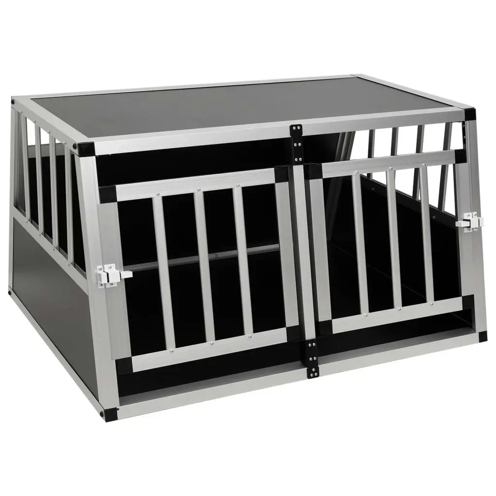 Dog Cage with Double Door 89x69x50 cm 170667