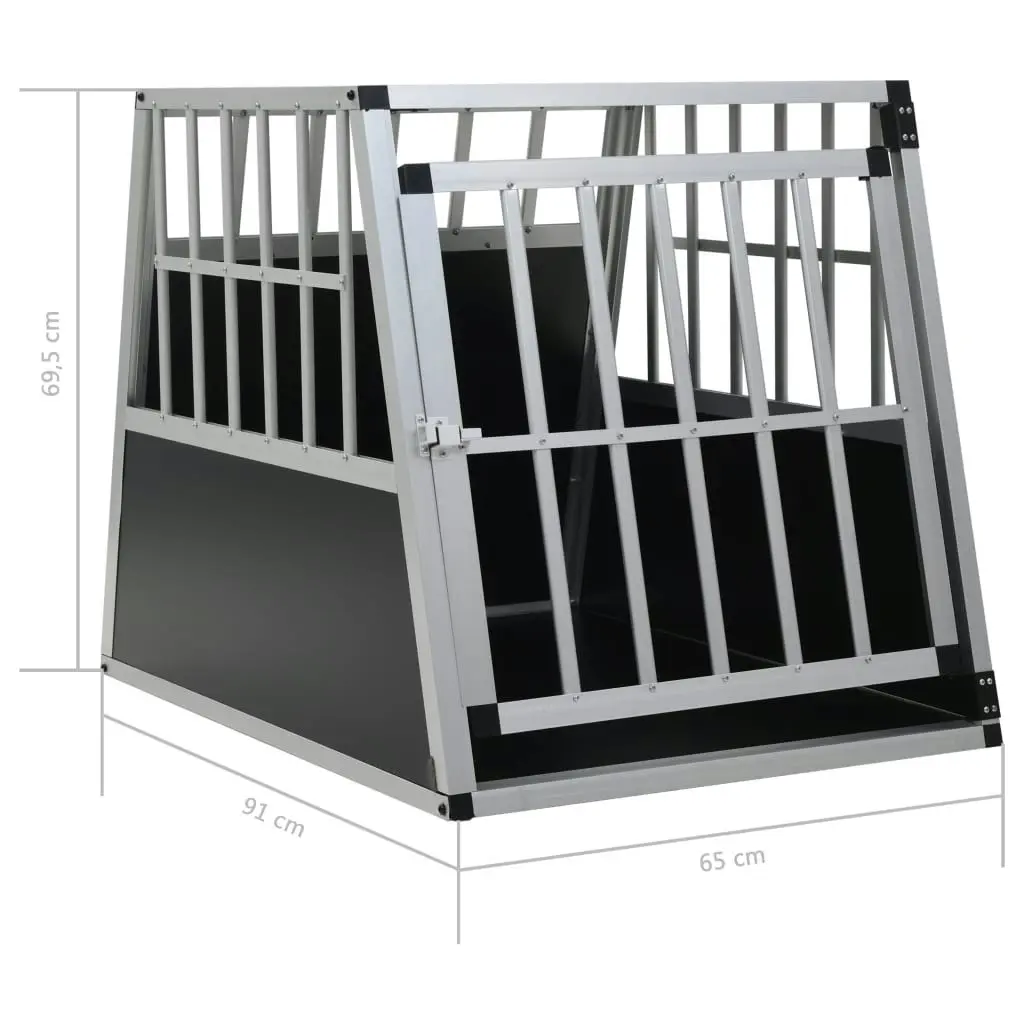 Dog Cage with Single Door 65x91x69.5 cm 170664