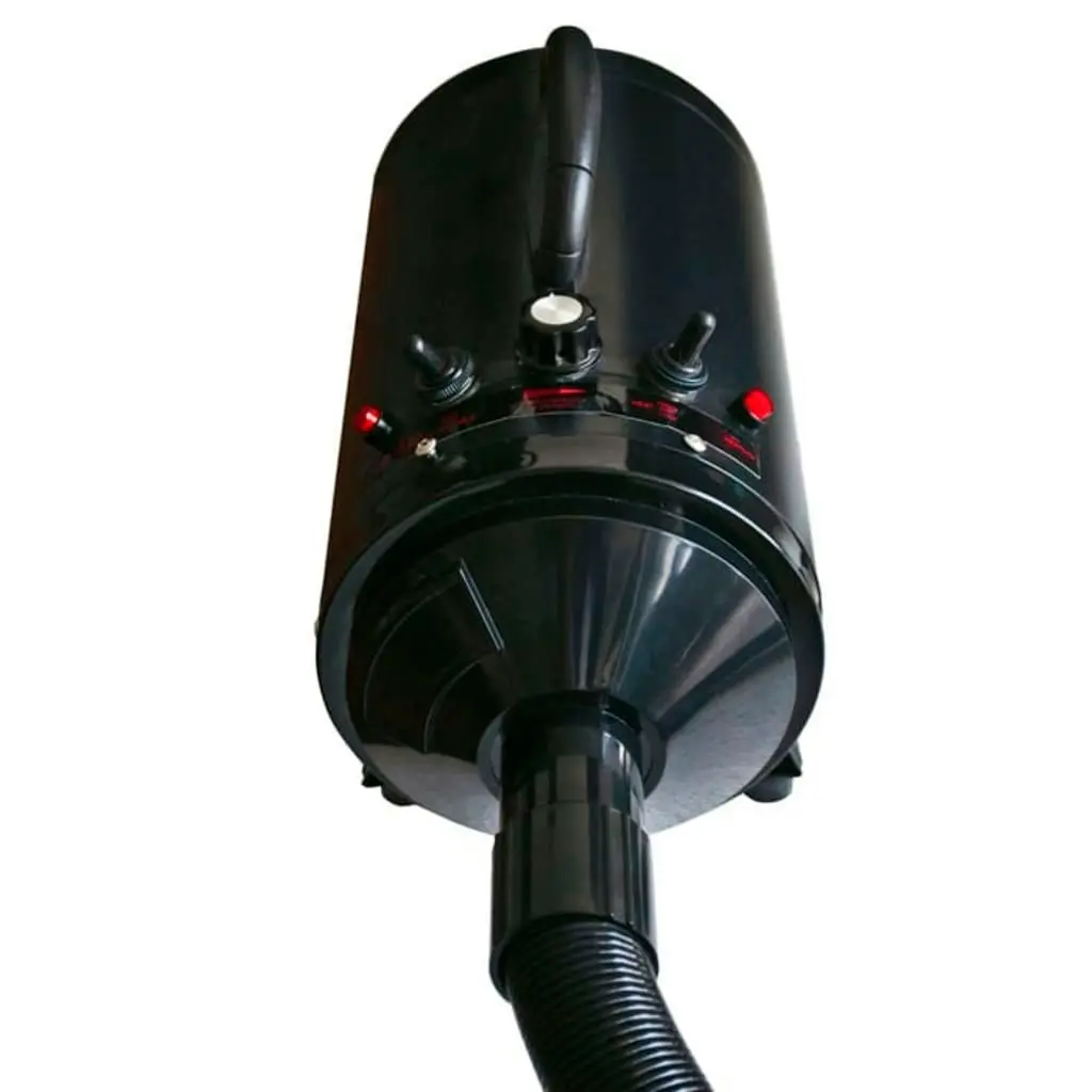 Dog Hair Dryer with 3 Nozzles Black 2400 W 170044