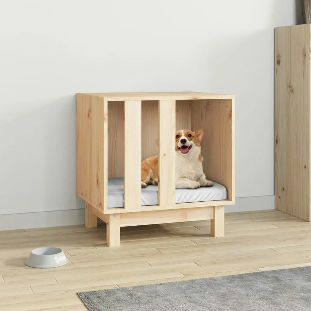 Dog House 50x40x52 cm Solid Wood Pine 822471