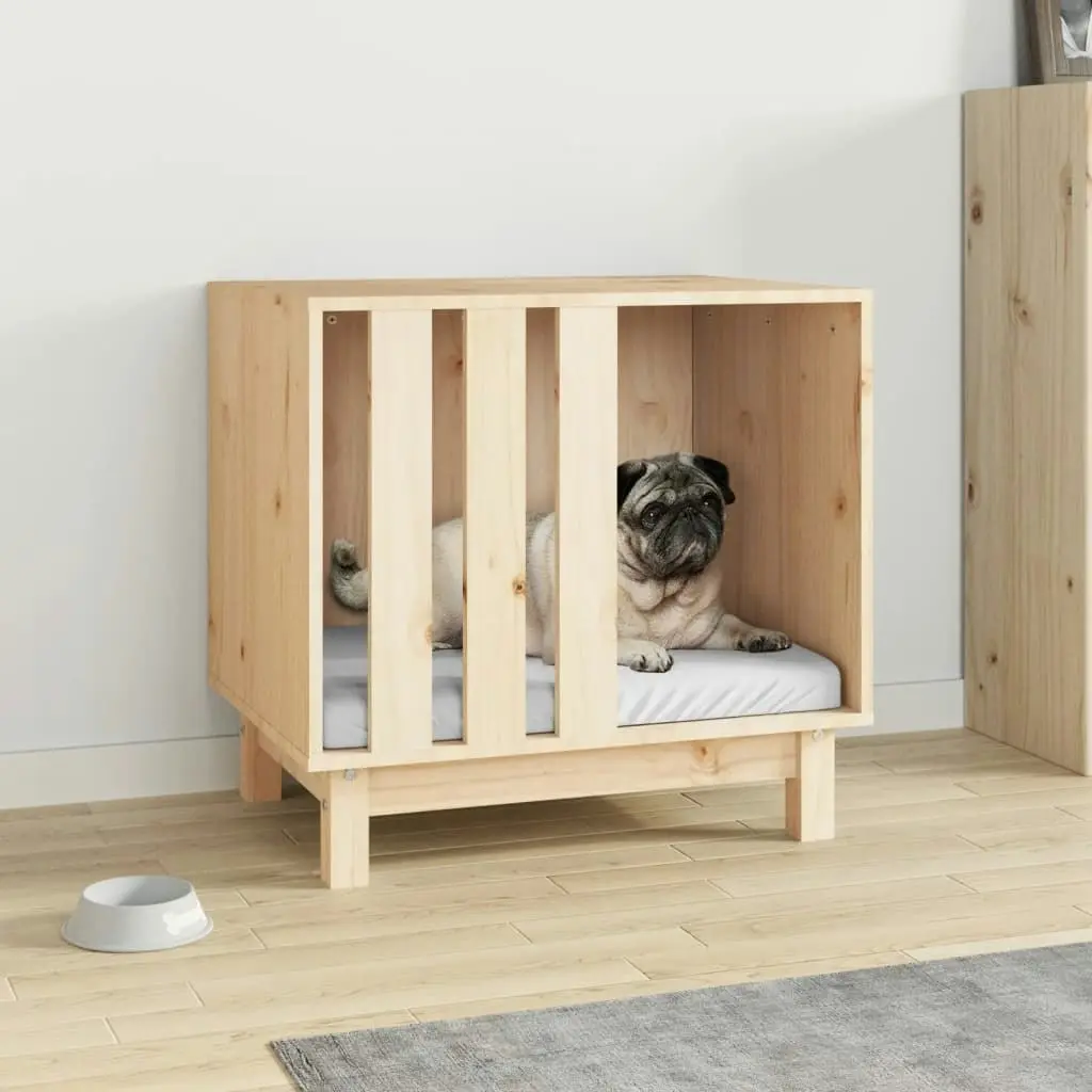 Dog House 60x45x57 cm Solid Wood Pine 822476