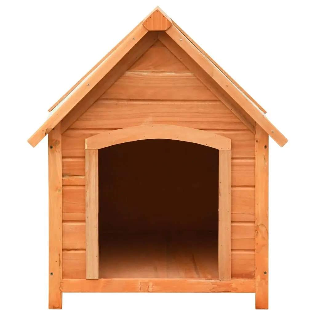 Dog House Solid Pine & Fir Wood 72x85x82 cm 170639