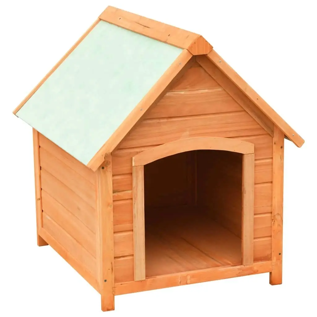 Dog House Solid Pine & Fir Wood 72x85x82 cm 170639