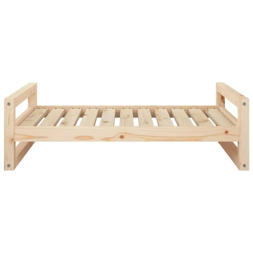 Dog Bed 95.5x65.5x28 cm Solid Pine Wood 821482