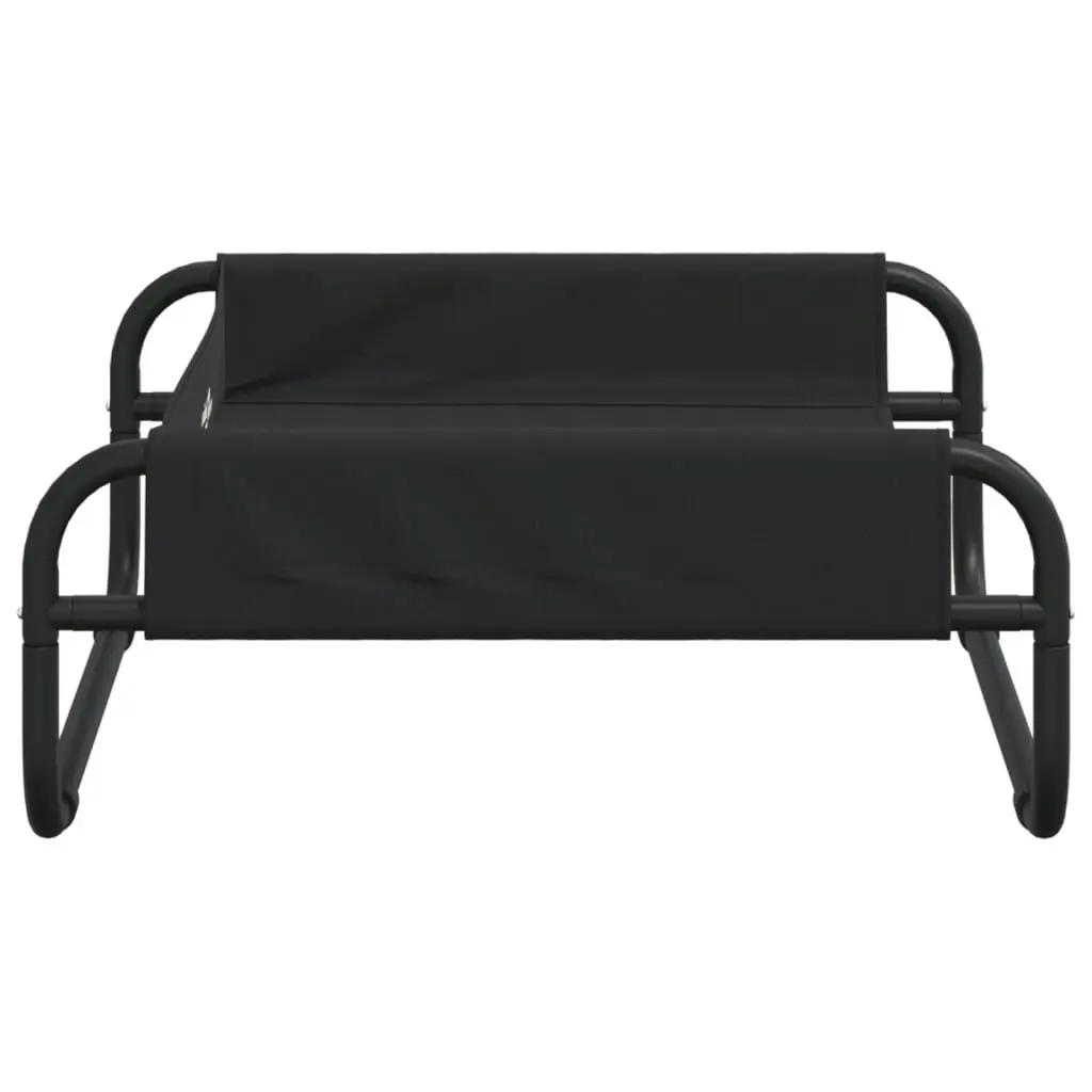 Elevated Dog Bed Anthracite Oxford Fabric and Steel 172600