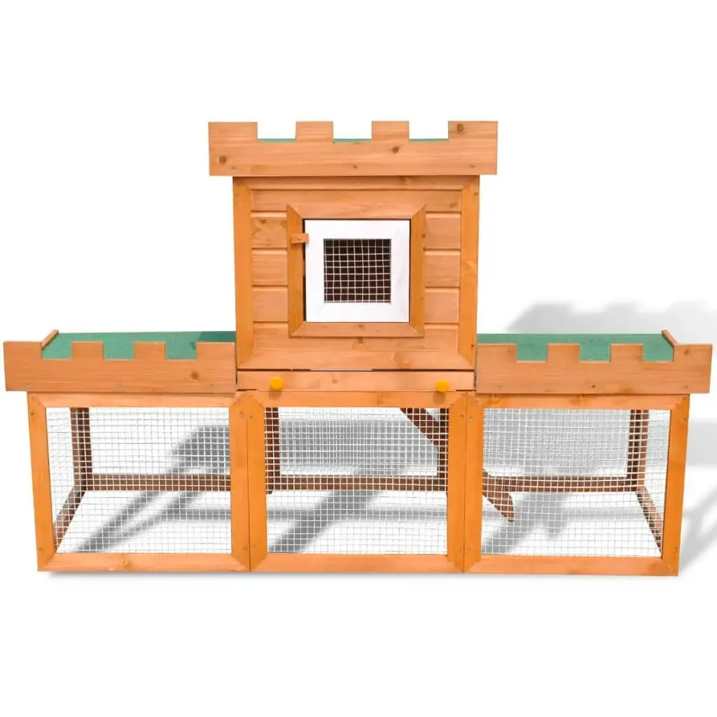 Outdoor Large Rabbit Hutch House Pet Cage Single House 170173