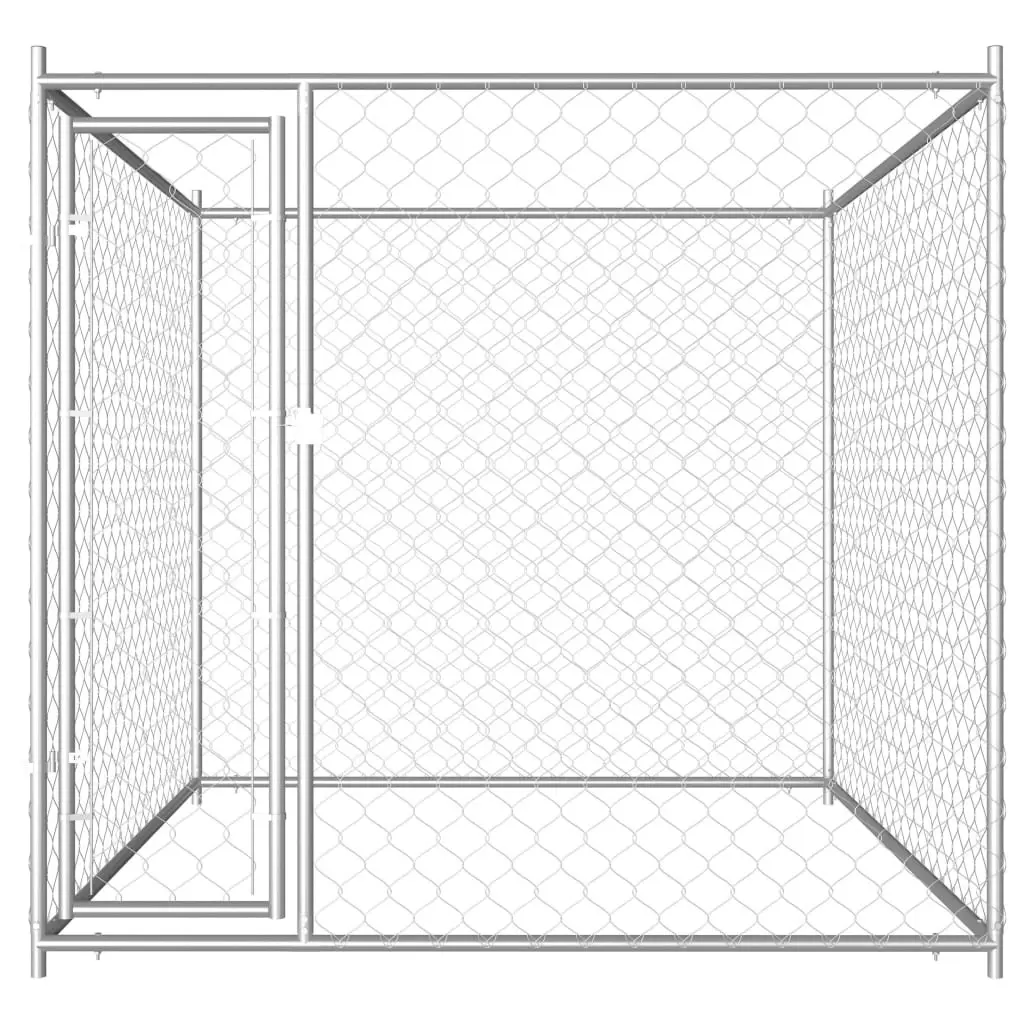 Outdoor Dog Kennel 193x193x185 cm 145027