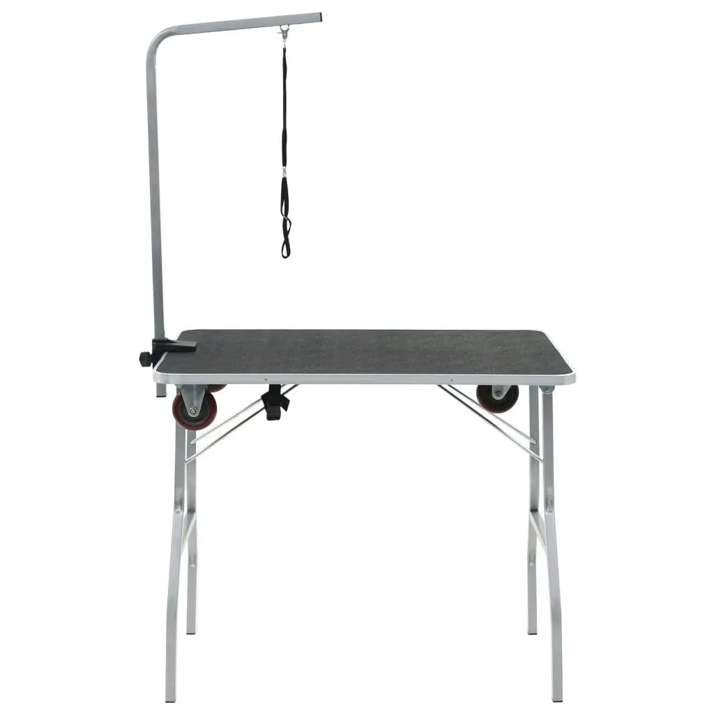 Portable Dog Grooming Table with Castors 170215