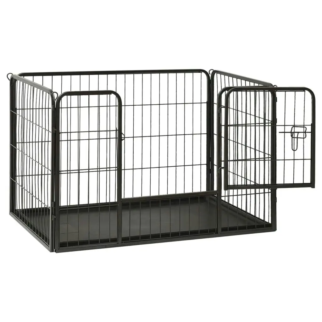 Puppy Playpen Steel 91.5x59x61cm 170575