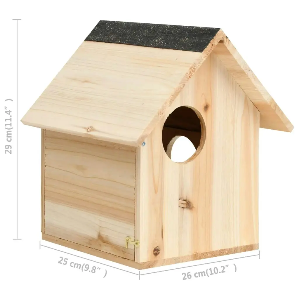 Squirrel House Solid Firwood 26x25x29 cm 314821