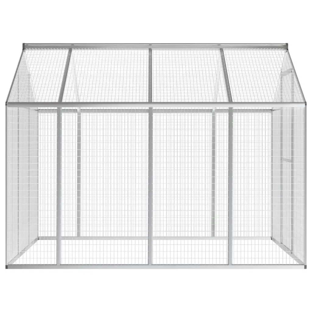 Outdoor Aviary Aluminium 178x242x192 cm 170349