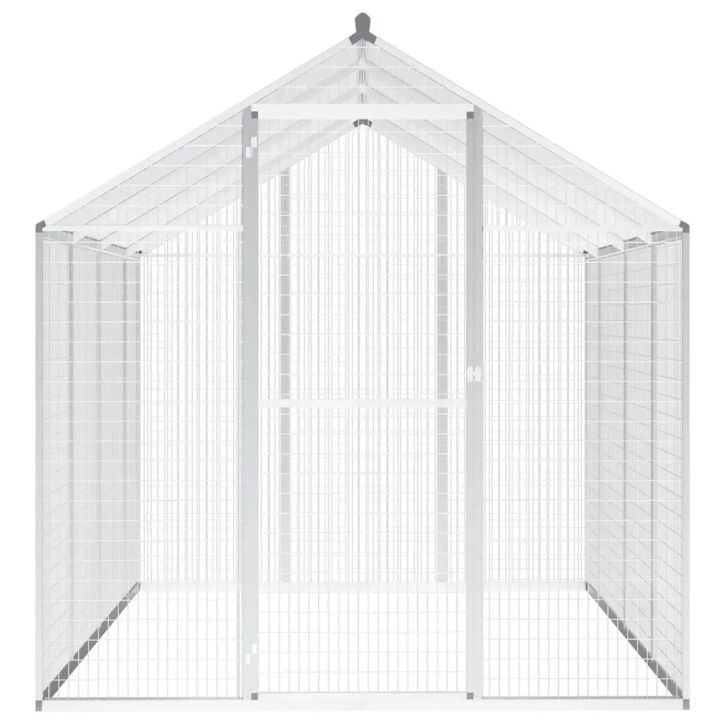 Outdoor Aviary Aluminium 178x242x192 cm 170349