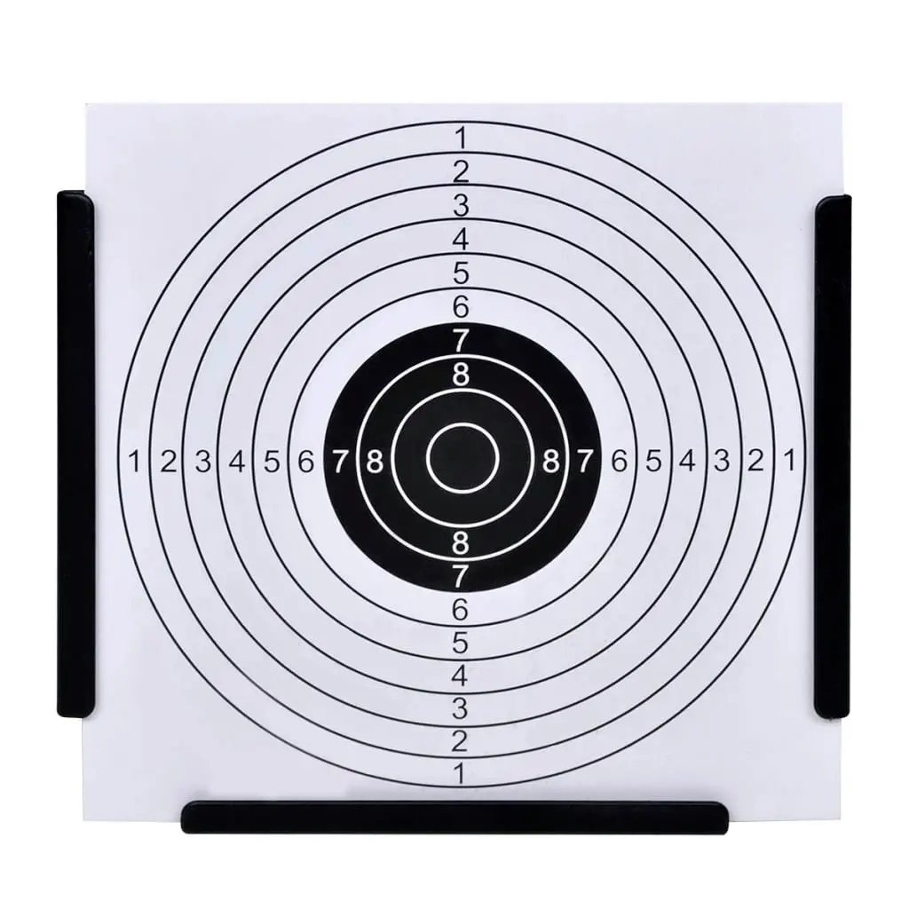 14 cm Funnel Target Holder Pellet Trap + 100 Paper Targets 90829