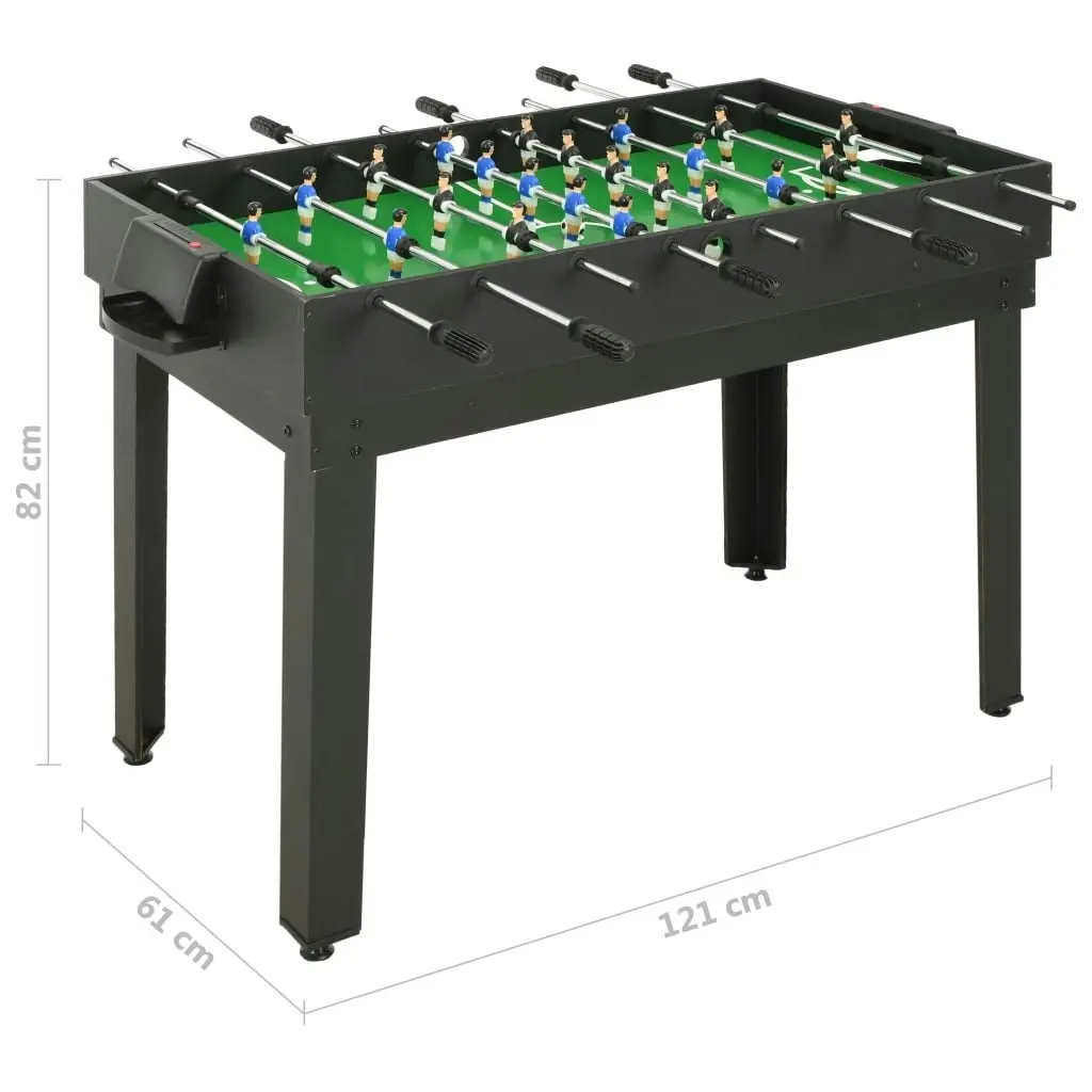 15-in-1 Multi Game Table 121x61x82 cm Black 91945