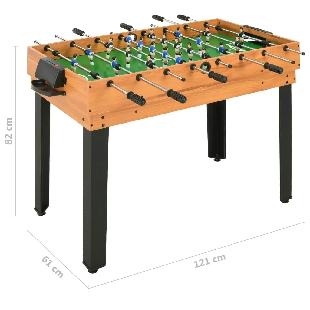 15-in-1 Multi Game Table 121x61x82 cm Maple 91944