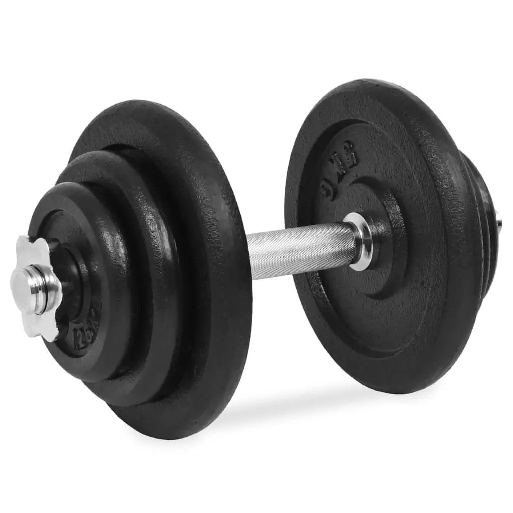 18 Piece Dumbbell Set 40 kg Cast Iron 91411