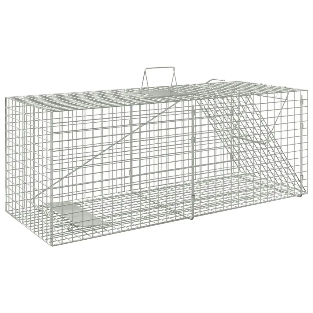 Animal Trap 64.5x25x26.5 cm Galvanised Iron 154933