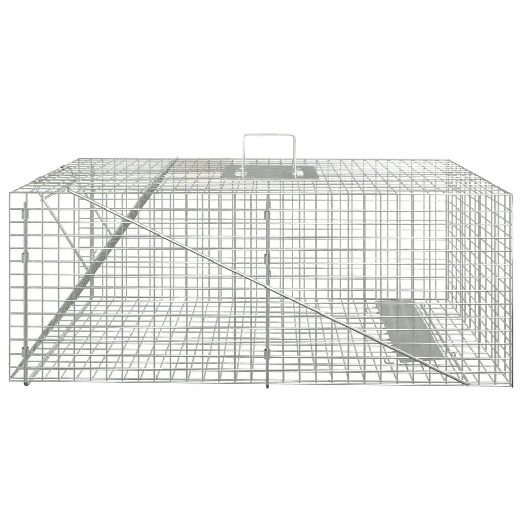 Animal Trap 64.5x25x26.5 cm Galvanised Iron 154933