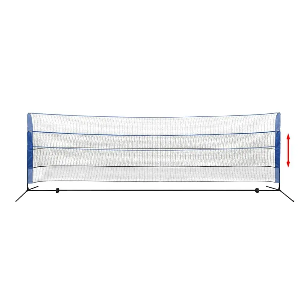 Badminton Net Set with Shuttlecocks 500x155 cm 91308